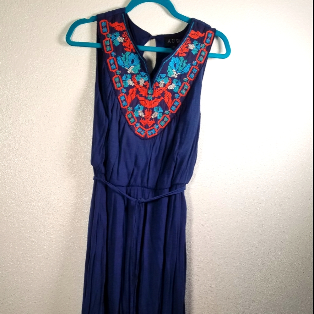AUW blue long midway